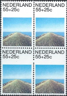 Postzegels Nederland - 1981 Zomerzegels, Nederlands landschap (55+25ct)