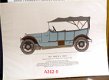 [Auto's 1904-1930] Lithografieën o.a. Alfa-Romeo Rolls-Royce - 6 - Thumbnail