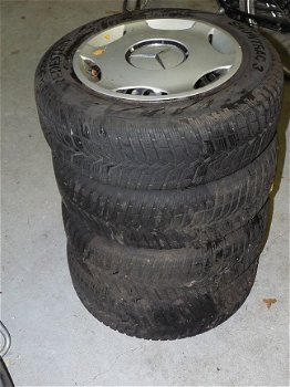 Winterbanden met staalvelgen MERCEDES 15 inch 8 mm - 2