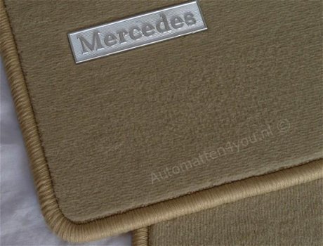 Pasvorm Automatten mercedes M klasse met logo - 3