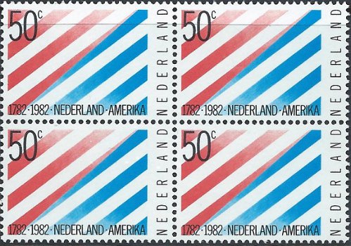 Postzegels Nederland - 1982. 200 jaar betrekkingen Nederland (50ct) - 1