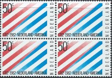 Postzegels Nederland - 1982. 200 jaar betrekkingen Nederland (50ct)