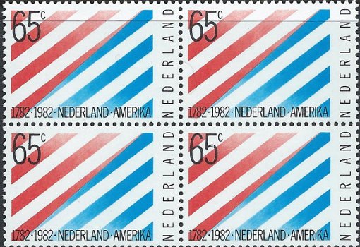 Postzegels Nederland - 1982. 200 jaar betrekkingen Nederland (65ct) - 1