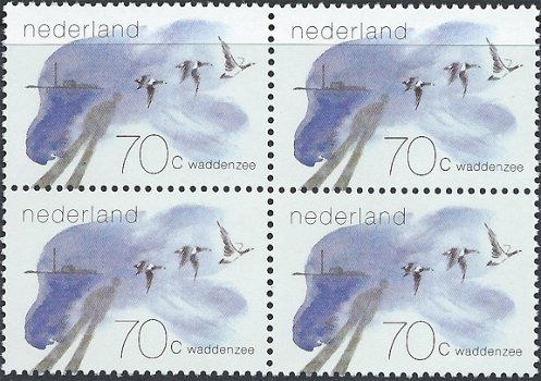 Postzegels Nederland - 1982. Waddengebied (70ct) - 1
