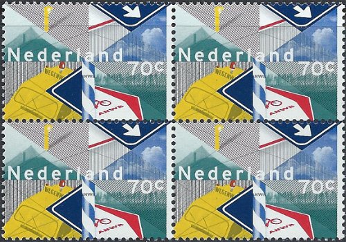 Postzegels Nederland - 1983 100 jaar ANWB (70ct) - 1