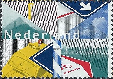 Postzegels Nederland - 1983 100 jaar ANWB (70ct) - 1