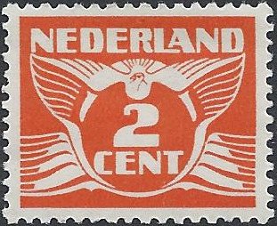 Postzegels Nederland - 1926/35 Vliegende Duif (2ct) - 1