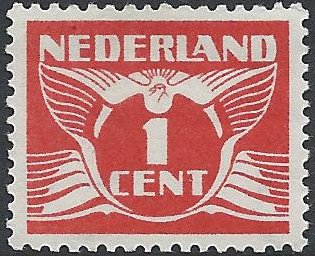 Postzegels Nederland - 1926/35 Vliegende Duif (1ct) - 1