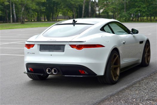 Jaguar F-Type Rear Side Splitters 3.0 5.0 - 7