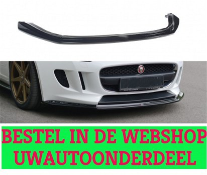 Jaguar F-Type Voorspoiler Spoiler Splitter Versie 1 3.0 5.0 - 1