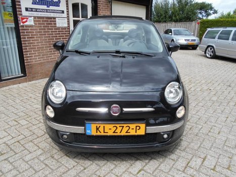 Fiat 500 C - 0.9 Cabrio TwinAir Lounge H.leer PDC LMV - 1