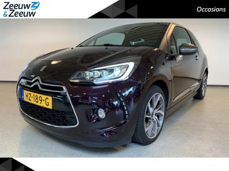 Citroën DS - 3 1.2 PureTech So Chic EERSTE EIGENAAR NAVI CLIMATE LM VELGEN TEL CRUISE PARKEERSENSOR - 1