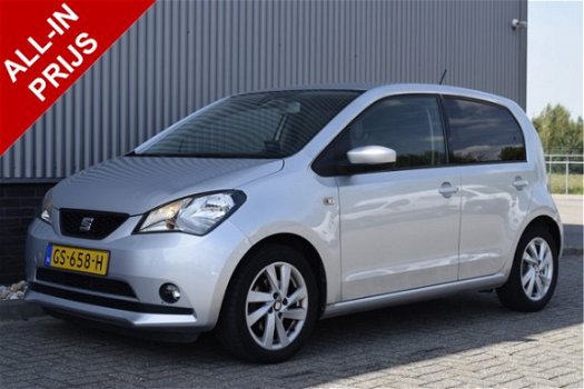 Seat Mii - 1.0 Sport Connect navi, cruise control, PDC, airco, bluetooth tel, 15 inch lm - 1