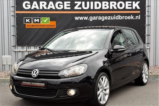 Volkswagen Golf - 1.4 TSI 122PK 5-Deurs HIGHLINE 95dkm CLIMA ZWART 2009 - 1