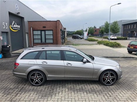 Mercedes-Benz C-klasse Estate - 200 K Business Class Elegance Half Leer Rood Remklauwen - 1