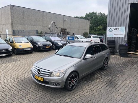 Mercedes-Benz C-klasse Estate - 200 K Business Class Elegance Half Leer Rood Remklauwen - 1