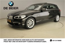 BMW 1-serie - 118D LED / Leder / Navigatie / Schuifdak / Stoelverwarming / Chrome line / Hifi speake