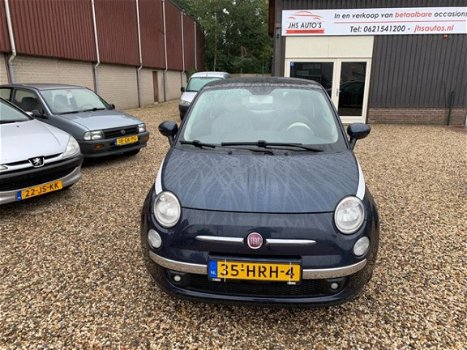 Fiat 500 - 1.2 Lounge Met org 95xxx Km super mooie auto Vol optie’s Airco Rijdt en schakelt als nieu - 1