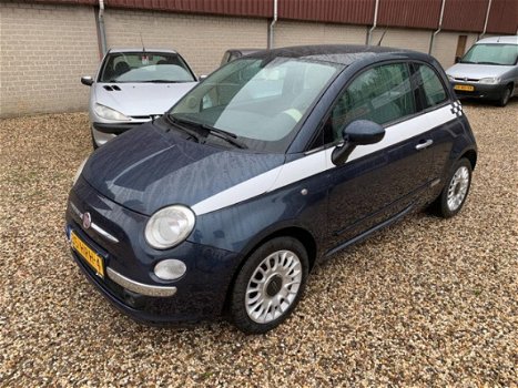 Fiat 500 - 1.2 Lounge Met org 95xxx Km super mooie auto Vol optie’s Airco Rijdt en schakelt als nieu - 1