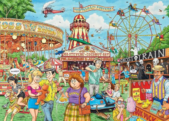 Ravensburger - The Fairground - 1000 Stukjes Nieuw - nr. 1