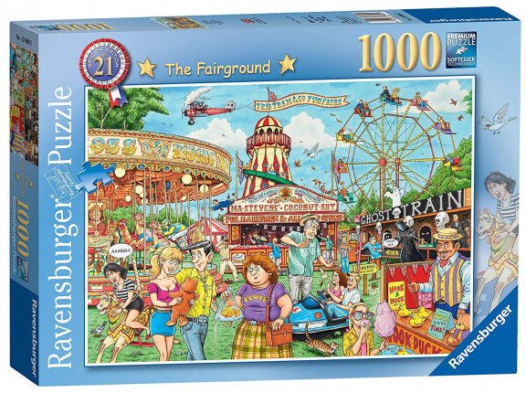 Ravensburger - The Fairground - 1000 Stukjes Nieuw - Afbeelding 2