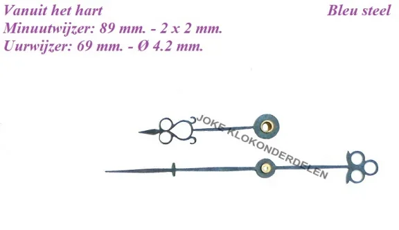 == Wijzers = Weense gewicht regulateur = 40207 - 0