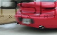 Porsche 993 RSR uitlaten - Sportuitlaat - nr. 1