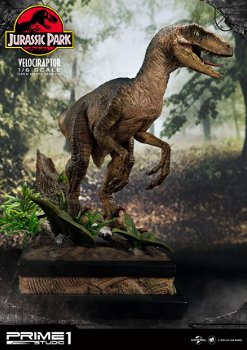 Prime 1 Studio Jurassic Park Statue Velociraptor Open Mouth - 3