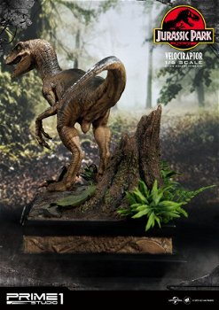 Prime 1 Studio Jurassic Park Statue Velociraptor Open Mouth - 4