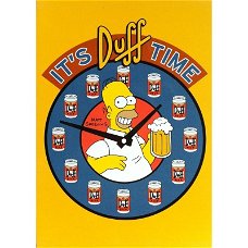 The Simpsons - It's Duff Time kaarten bij Stichting Superwens!