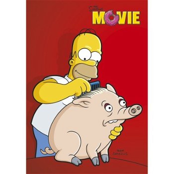 The Simpsons - Piggy kaarten bij Stichting Superwens! - 1