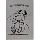Snoopy - All You Need Is Love kaarten bij Stichting Superwens! - 1 - Thumbnail