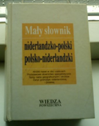 Woordenboek Nederlands-Pools en Pools-Nederlands(Slownik). - nr. 1