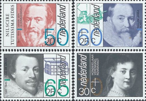 Postzegels Nederland - 1983 Zomerzegels, beroemde personen (serie) - 1
