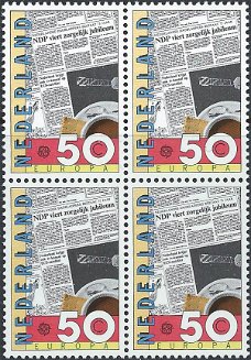 Postzegels Nederland - 	1983 Europa CEPT-zegels, Communicatie (50ct)