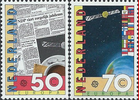 Postzegels Nederland - 1983 Europa CEPT-zegels, Communicatie (serie) - 1
