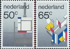 Postzegels Nederland - 	1983 De Stijl (serie)