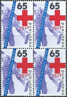 Postzegels Nederland - 	1983 Rode Kruis (65+25ct)