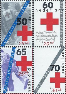 Postzegels Nederland - 	1983 Rode Kruis (serie)