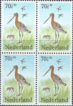 Postzegels Nederland - 1984 Zomerzegels, vogels (70+30ct) - 1