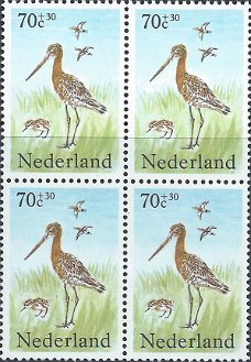 Postzegels Nederland - 	1984 Zomerzegels, vogels (70+30ct)