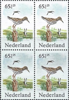 Postzegels Nederland - 1984 Zomerzegels, vogels (65+25ct) - 1