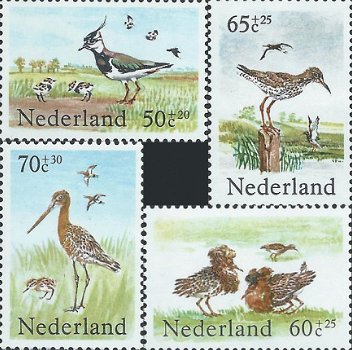 Postzegels Nederland - 1984 Zomerzegels, vogels (serie) - 1