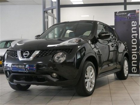 Nissan Juke - 1.6 *43.000km* 6mnd GARANTIE Leder/Navi/Automaat/Cruise Dealer Onderhouden - 1