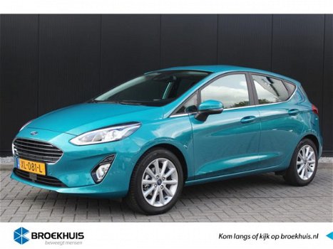 Ford Fiesta - 1.0 EcoBoost Titanium | CAMERA | ADAPTIVE CRUISE CONTROL | VOORRUITVERWARMING | B&O | - 1