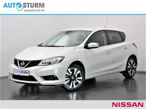 Nissan Pulsar - 1.2 DIG-T N-Connecta | Navigatie | Camera | Cruise & Climate Control | DAB | ½ Leder - 1