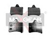 Remblokkenset Schijfrem MAXGEAR 19-0418 Citroen C5 2000-2008 - 1 - Thumbnail