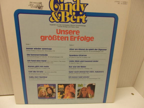 LP - Gindy & Bert. - Afbeelding 2