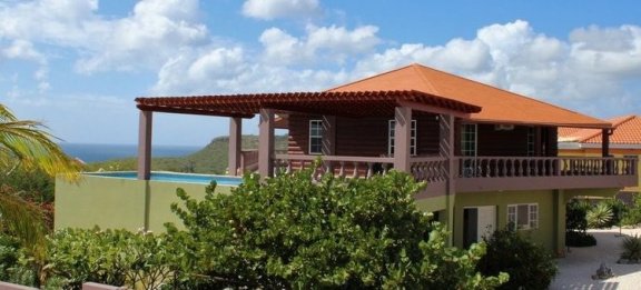 Villa Cas Abou Curacao met zwembad Jacuzzi vlak aan strand - 3