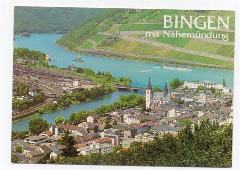 E038 Bingen am Rhein mit Nahemundung / Duitsland - 1